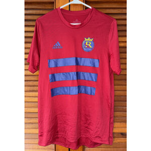 Real Salt Lake RSL MLS t-shirt Jersey Adidas Men’s Size Medium M